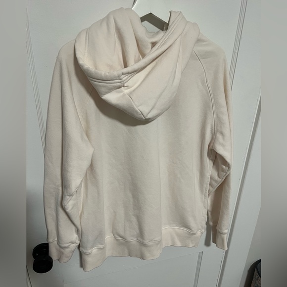 The North Face Women’s Logo Sweatshirt Cream Large - Picture 2 of 6